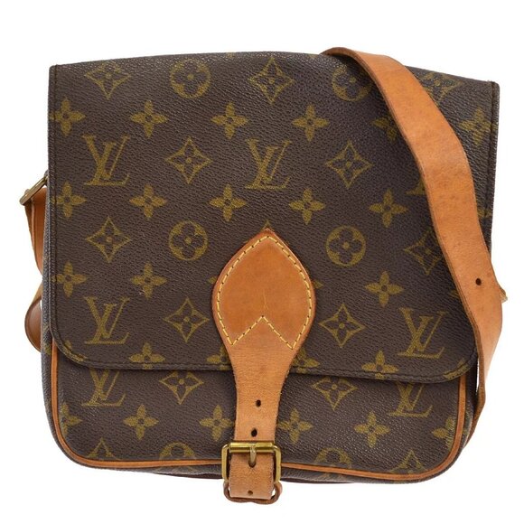 Louis Vuitton CARTOUCHIERE MM SHOULDER BAG MONOGRAM - Picture 1 of 11